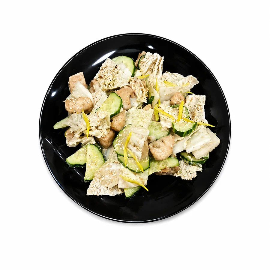 Салат «Тёплый с курицей»