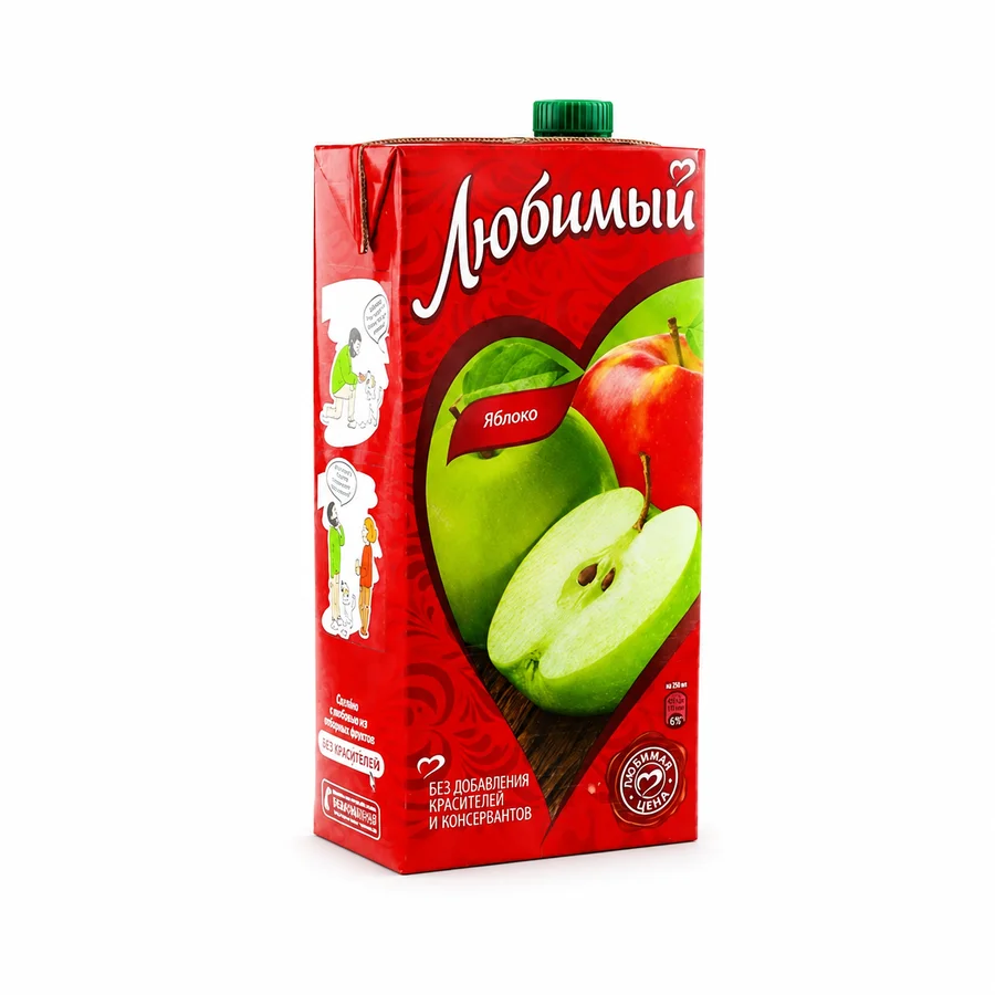 Сок яблочный